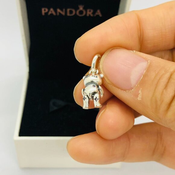 ✨🔥Pandora Movable Teddy Bear Dangle Charm - Picture 2 of 8